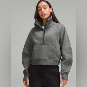 lululemon Scuba Oversized Funnel Neck Half Zip